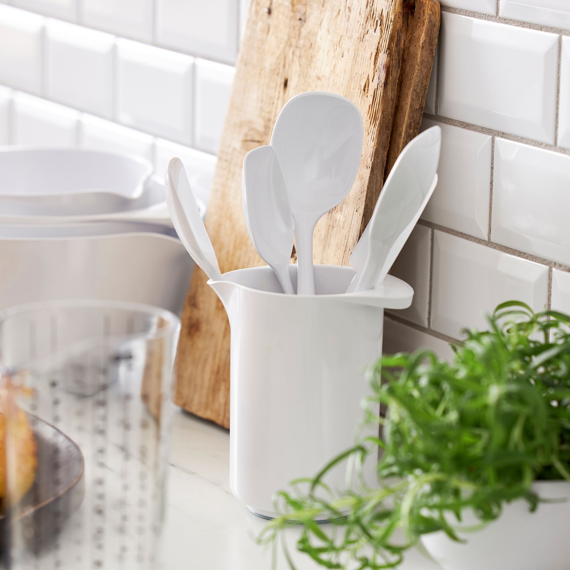 Rosti - Mixing spoon NEW Classic - White